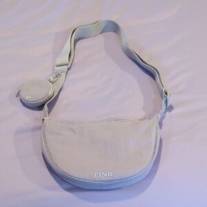 NWOT PINK Victoria's Secret dusty lavender Crossbody Bag